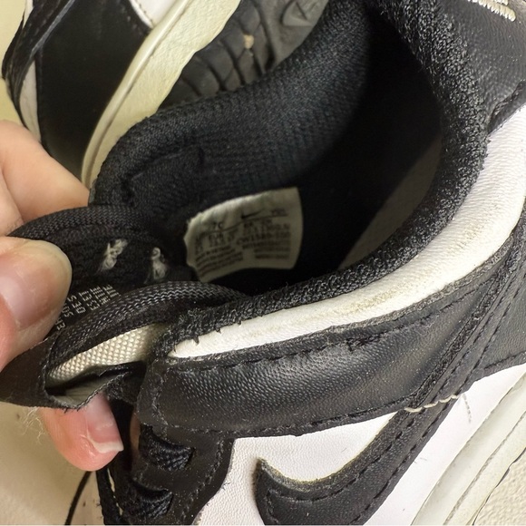Nike Dunk Low Panda infant sneakers Size 6.5 - Picture 5 of 7